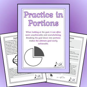 Practice in Portions