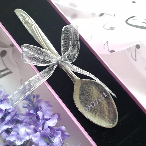 Upcycled Personalised Hammered Spoon - Image 2