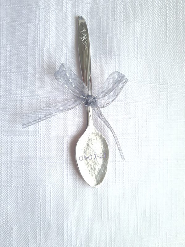 Upcycled Personalised Hammered Spoon